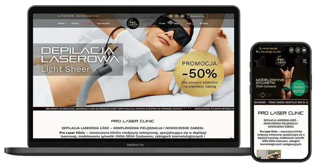 pro laser clinic salon kosmetyczny